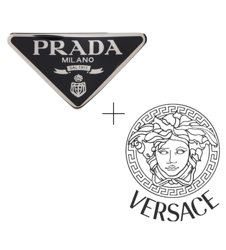 prada y versace